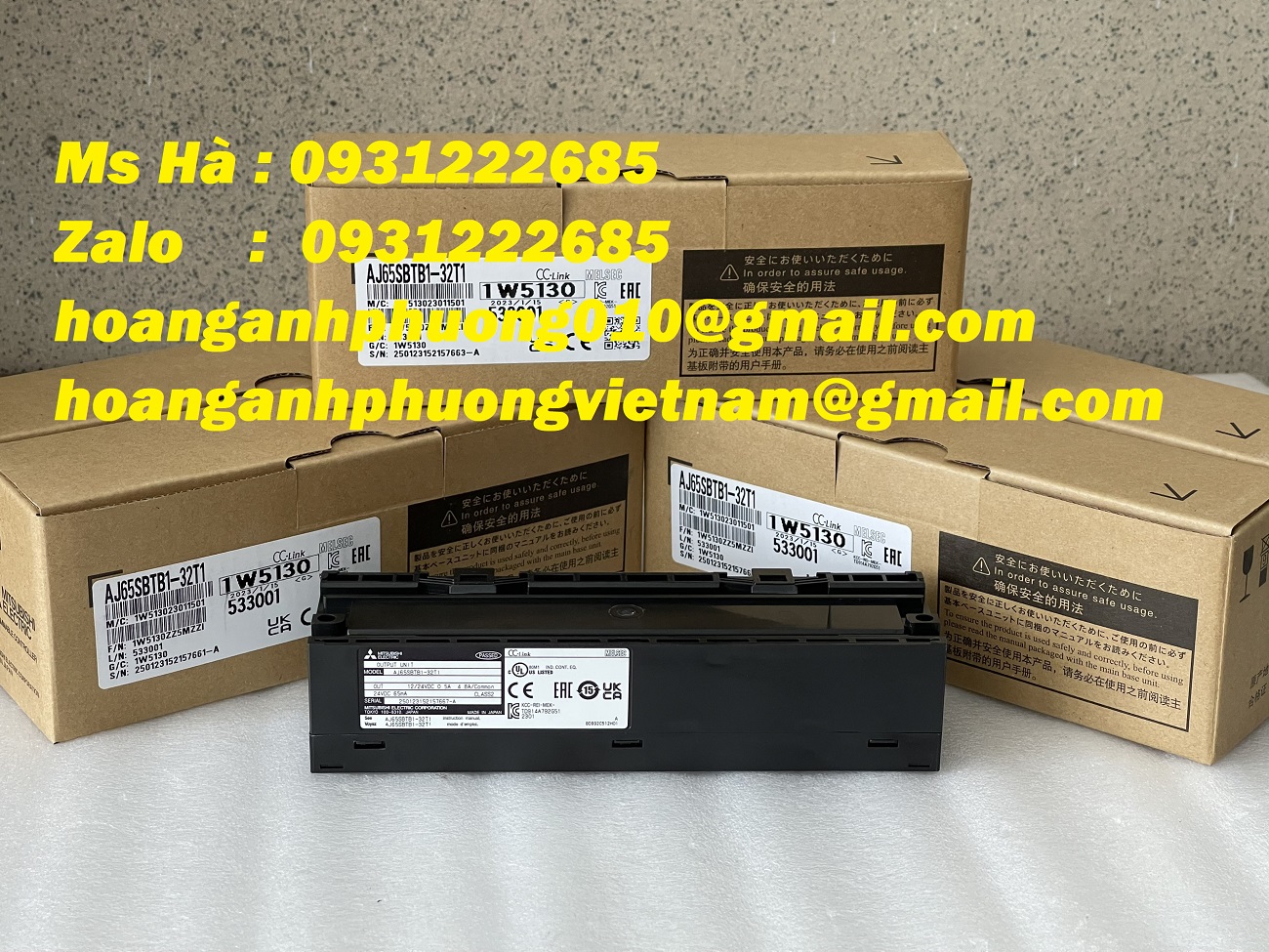 Giao toàn quốc | Mô đun CC-link mitsubishi | AJ65SBTB1-32T1